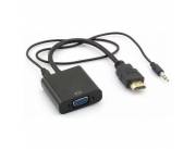 ADAPTADOR HDMI A VGA CON AUDIO