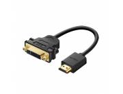 ADAPTADOR HDMI (M) A DVI (H)