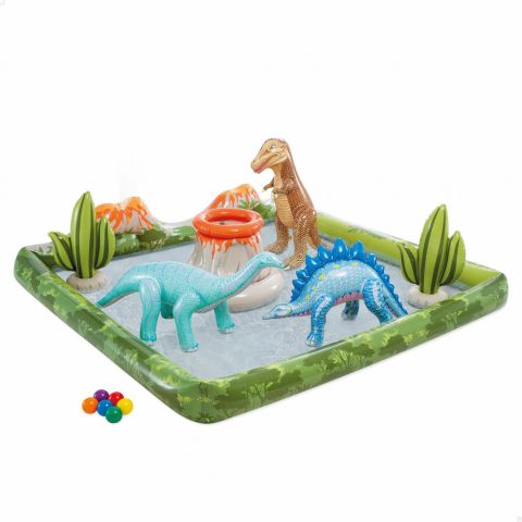 Juegos y juguetes - Parque Acuatico Dinosaurio Intex 410 Lts