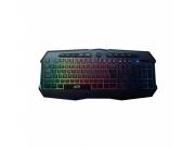 TECLADO USB GAMER FTX FTXK623 MULTIMEDIA/RGB/ESP