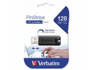 PENDRIVE VERBATIM 128GB 3.0 49319 FLASH PINST NEGRO