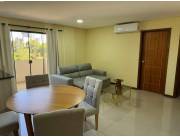 Alquilo departamento amoblado cod 4760 . Iva expensas y agua incluido