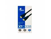 CABLE XTECH HDMI(M)-HDMI(M) 4.57M XTC-338 4K NEGRO