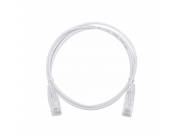 CABLE UTP CAT6A SIEMON WHITE 1M