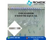 COLGADOR ENDOTRAQUEAL DE ACERO INOX.
