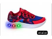 Champion con Luces Sonic & Spaiderman 26 al 33