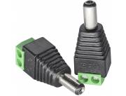 CONECTOR DC P4 MACHO TORNILLO