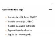 JBL Auricular TUNE BT720 NEGRO