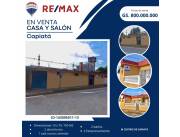 EN VENTA CASA Y SALON EN CAPIATA