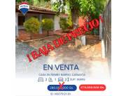 EN VENTA CASA ÑEMBY BARRIO CAÑADITA