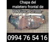 Chapa maletero VW Fusca