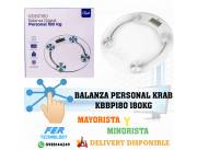 BALANZA PERSONAL KRAB KBBP180 180KG