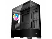 GABINETE GAMER MTEK MCG-AIR01-B VIDRIO 1 FAN ARGB NEGRO