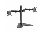 SOPORTE ARGOMTECH DE ESCRITORIO PARA DOS MONITORES 32" CON RANURA PARA CELULAR ARG-BR-1605
