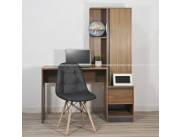 COMBO ESCRITORIO ARMARIO OFFICE (3431) + SILLA FIJA EAMES MARGOT (5816)