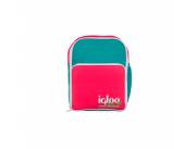 MOCHILA TÉRMICA IGLOO 12 LATAS RETRO JADE 63073