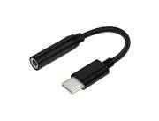 CABLE ADAPTADOR SATE USB-C (M) A AUDIO 3.5MM (H) AL-08