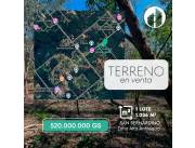 VENDO TERRENO EN SAN BERNARDINO