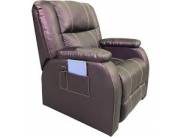 SOFA RECLINABLE COUFA ECO CUERO FIJO