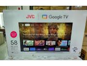 JVC 58 pulgadas 4K Smart Google Tv Nuevas con Garantia!