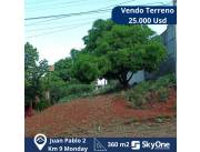 VENDO TERRENO EN EL KM 9 MONDAY