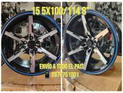 Llanta Deportiva 15 5x100/114 8 nuevos