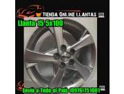Hermosas llantas Deportivas 15 5x100 nuevos en caja