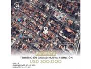 Terreno en venta en Ciudad nueva Asuncion