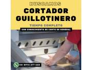 BUSCAMOS CORTADOR GUILLOTINERO PARA INDUSTRIA GRAFICA