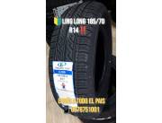 Ling Long 185/70 r14 nuevos..