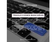 TRADUCCION DE DOCUMENTOS BANCARIOS