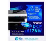 Fotocopiadora Multifuncional brother DCP 1617NW