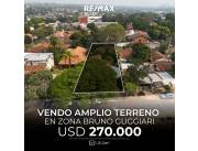 Amplio Terreno en Zona Bruno Guggiari y Fndo. De La Mora