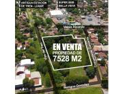 OPORTUNIDAD ÚNICA-VENDO TERRENO DE 7.258 M2 EN EL CENTRO DE LUQUE.