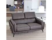 SOFA 2 CUERPO ECO MARRON COUFA