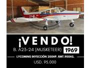 EN VENTA BEECHCRAFT A23 - 24 MUSKETEER AÑO 1969