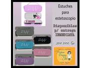 Estuches para estetoscopios en hermosos colores!!