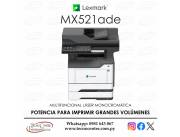 Impresora Multifuncional Láser Monocromática Lexmark MX521ade. Adquirila en cuotas!