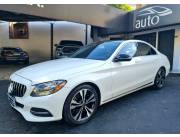 MERCEDES BENZ C300 2016, IMPORTADO, SERIE ELEGANCE, SOLO 84.000 MILLAS BLANCO POLAR.