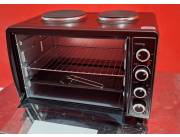 HORNO TOKYO EXACTO CON CONVECTOR 42L 2 PLACAS ELECTRICAS 3100 W