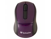 MOUSE VERBATIM INALAMBRICO 97473 MINI TRAVEL PURPURA