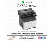 Impresora Multifuncional Láser Color Lexmark CX532adwe. Adquirila en cuotas!