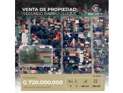 VENDO UNA PROPIEDAD DE 550 M² EN LUQUE, SEGUNDO BARRIO