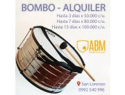 Alquiler de Bombo