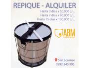 Alquiler de Repique