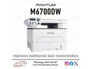 Impresora Multifunción Láser Monocromática Pantum M6700DW. Adquirila en cuotas!