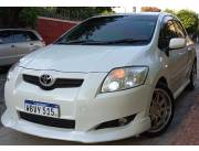 VENDO TOYOTA AURIS CHAPA MERCOSUR 2007 MOTOR 1.8 AUTOM AIRE FULL INTERIOR NEGRO LLANTAS DE