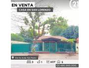 En Venta casa en San Lorenzo