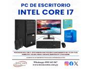 PC de Escritorio Intel Core i7. Adquirila en cuotas!