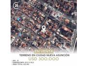 EN VENTA Terreno en Barrio Ciudad Nueva, a dos cuadras de la Avda Mcal Lopez